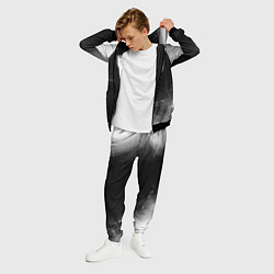 Костюм мужской West Ham sport на темном фоне вертикально, цвет: 3D-черный — фото 2