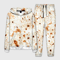 Мужской костюм Текстура светлого лаваша