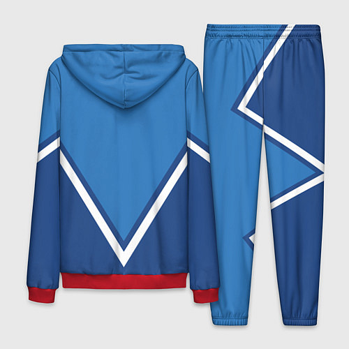 Мужской костюм СССР спорт / 3D-Красный – фото 2