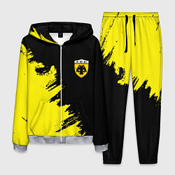 Мужской костюм AEK sport color yellow