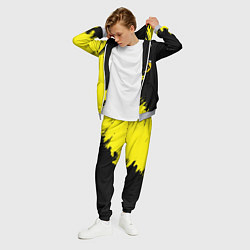 Костюм мужской AEK sport color yellow, цвет: 3D-меланж — фото 2