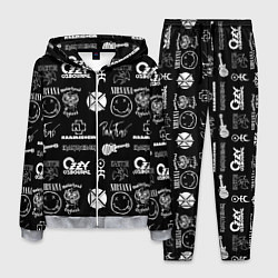 Мужской костюм Rock band pattern
