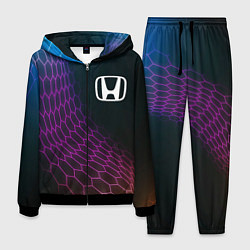 Мужской костюм Honda neon hexagon