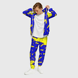 Костюм мужской Fortnite краски неон, цвет: 3D-меланж — фото 2