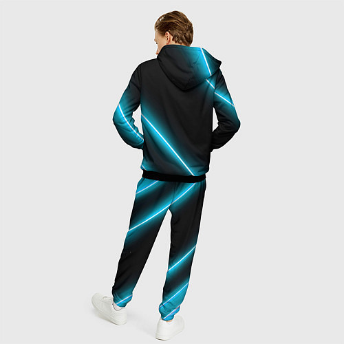Мужской костюм Forza Horizon неоновые лампы / 3D-Черный – фото 4