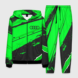 Мужской костюм Audi sport green