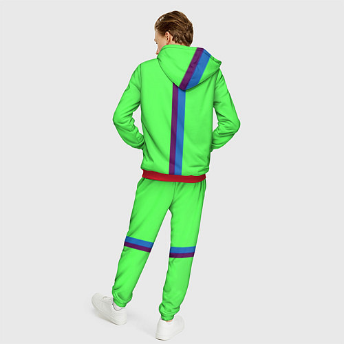 Мужской костюм Barcelona fc sport line / 3D-Красный – фото 4