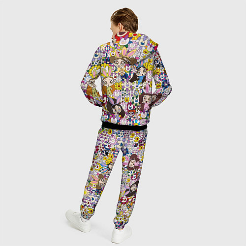 Мужской костюм Right now NewJeans and Takashi Murakami / 3D-Черный – фото 4