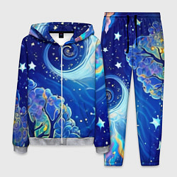 Костюм мужской Звездный лес, цвет: 3D-меланж
