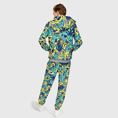Мужской костюм Монстры тропические / 3D-Меланж – фото 4