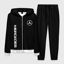 Мужской костюм Mercedes benz logo white auto