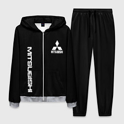 Мужской костюм Mitsubishi logo white auto