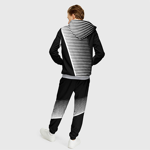 Мужской костюм Герб текстура геомтерия / 3D-Меланж – фото 4