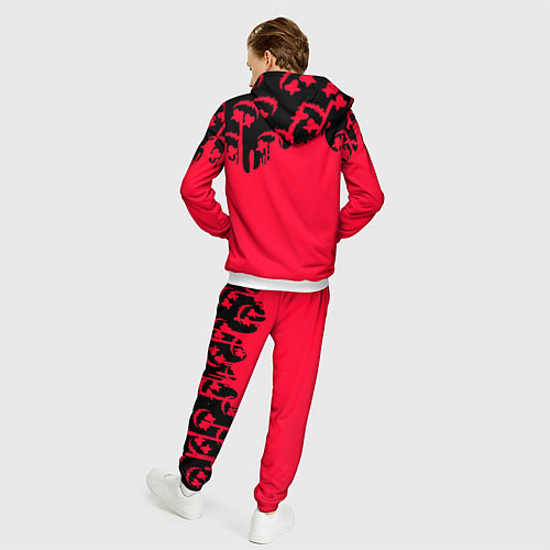 Мужской костюм Christopher Comstock marshmello / 3D-Белый – фото 4