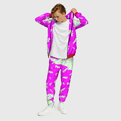 Костюм мужской Fortnite pattern pink, цвет: 3D-красный — фото 2