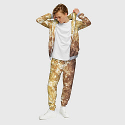 Костюм мужской Абстракция - yellow sad weather, цвет: 3D-меланж — фото 2