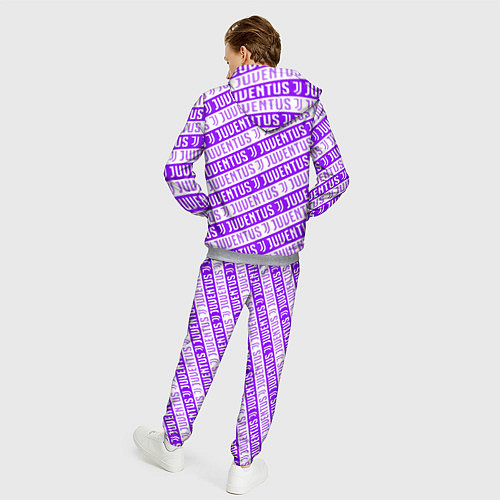 Мужской костюм Juventus pattern / 3D-Меланж – фото 4