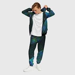 Костюм мужской Nirvana glitch blue, цвет: 3D-черный — фото 2