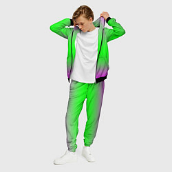 Костюм мужской Градиент текстура, цвет: 3D-черный — фото 2