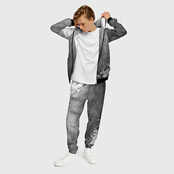 Костюм мужской Babymetal - grey gradient вертикально, цвет: 3D-черный — фото 2