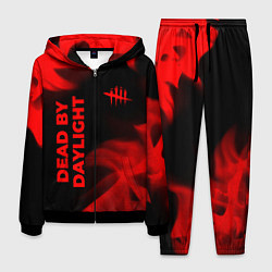 Мужской костюм Dead by Daylight - red gradient вертикально