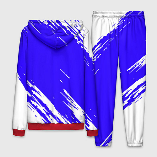 Мужской костюм Half life белые краски / 3D-Красный – фото 2