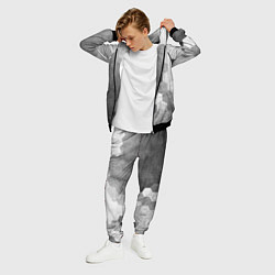 Костюм мужской Saab - grey gradient по-вертикали, цвет: 3D-черный — фото 2