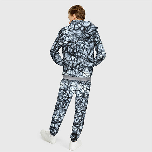 Мужской костюм Нервные окончания / 3D-Меланж – фото 4