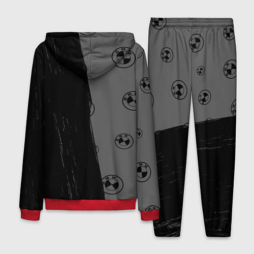 Мужской костюм Bmw performance Темный / 3D-Красный – фото 2