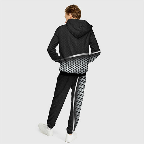 Мужской костюм Nissan carbon auto / 3D-Черный – фото 4