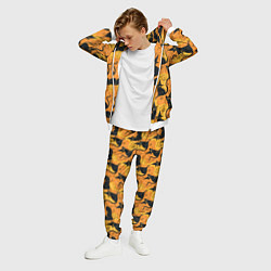 Костюм мужской Кошки в шляпах - паттерн, цвет: 3D-белый — фото 2