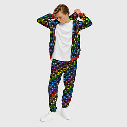 Костюм мужской Marshmello pattern neon, цвет: 3D-красный — фото 2