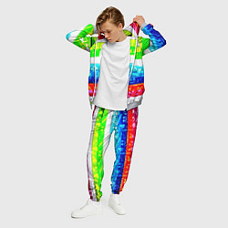 Костюм мужской Fortnite color line, цвет: 3D-меланж — фото 2