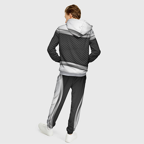 Мужской костюм BMW car motors metal / 3D-Меланж – фото 4