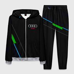 Костюм мужской AUDI geometry line, цвет: 3D-меланж