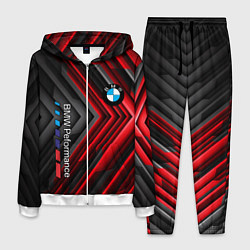 Мужской костюм BMW geometry stripes red