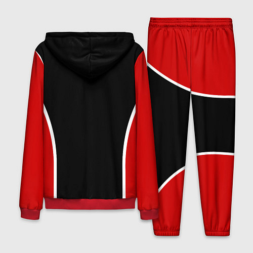 Мужской костюм Черно-красный FIRM / 3D-Красный – фото 2