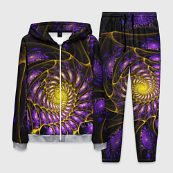 Костюм мужской Fractal illusion steel, цвет: 3D-меланж