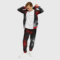 Костюм мужской Краски брызги, цвет: 3D-красный — фото 2