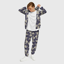 Костюм мужской Цветочный геометрический узор, цвет: 3D-белый — фото 2