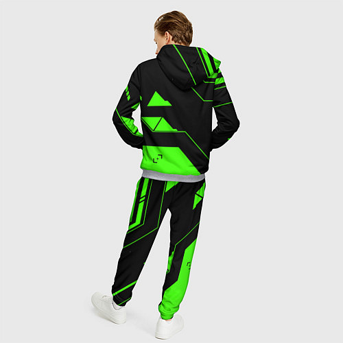 Мужской костюм Razer geometry game / 3D-Меланж – фото 4