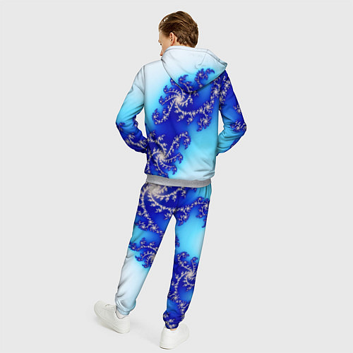 Мужской костюм Психоделика холодный узоры / 3D-Меланж – фото 4
