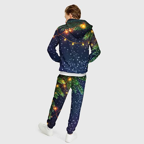 Мужской костюм Змея и мандарины 2025 / 3D-Белый – фото 4