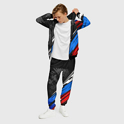 Костюм мужской Россия - абстракция, цвет: 3D-черный — фото 2