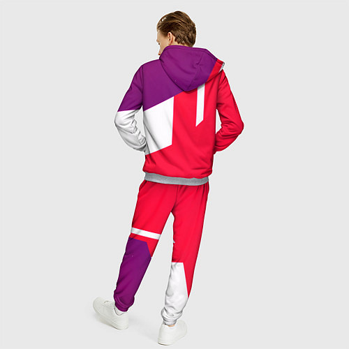 Мужской костюм BMW geometry sport / 3D-Меланж – фото 4