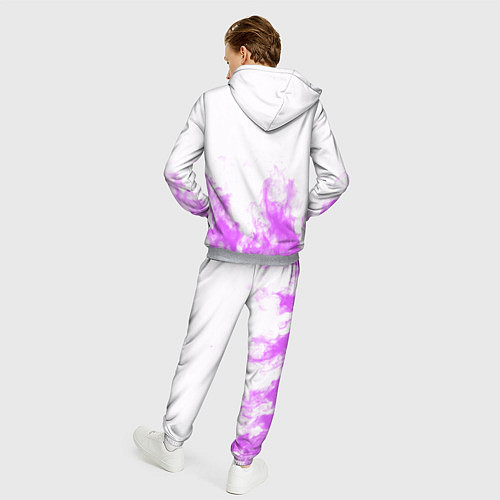 Мужской костюм Monster energy neon flame / 3D-Меланж – фото 4