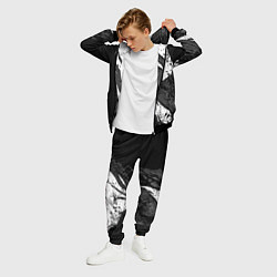 Костюм мужской Toyota - белый разрыв, цвет: 3D-черный — фото 2
