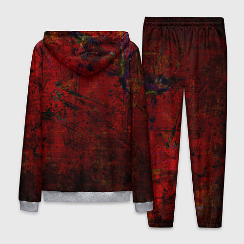 Мужской костюм Абстракция - dark grunge mood / 3D-Меланж – фото 2