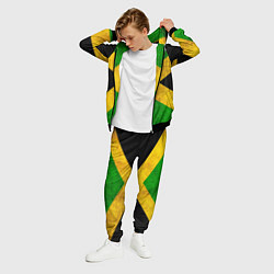 Костюм мужской Jamaica flag, цвет: 3D-черный — фото 2