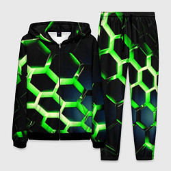 Мужской костюм Neon Honeycombs